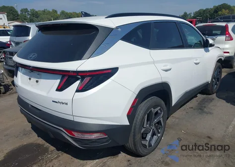 2022 Hyundai Tucson Hybrid Sel Convenience z USA, uszkodzony, nr VIN KM8JFCA19NU027446